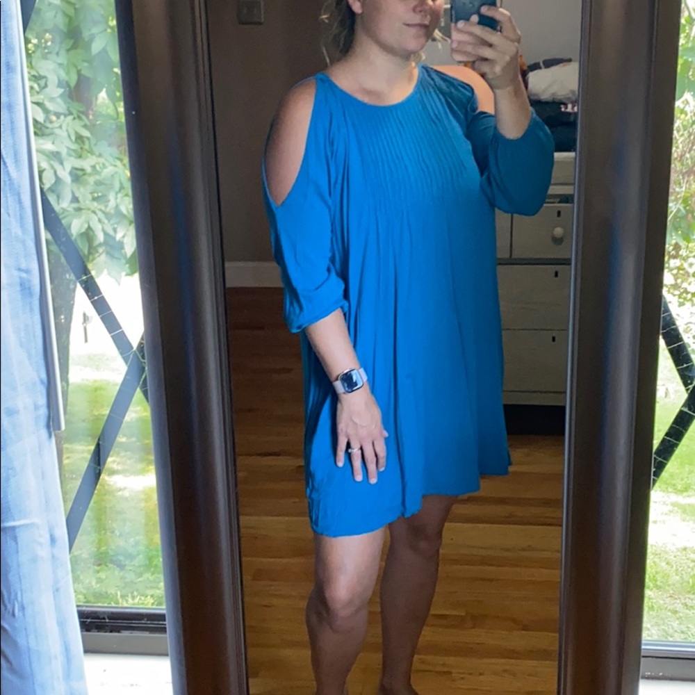 Teal dress